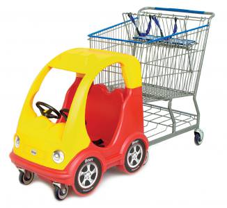 Custom Rotationally Molded Shopping Cart